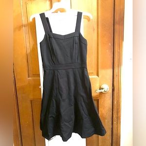 Black INC Fit and Flare Dress, Size Extra Small